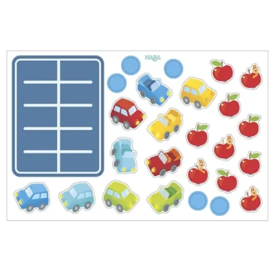 Magnetic Game Box 1 2 3 Numbers & You - 158 Magnetic Pieces in Travel Cardboard Carrying Case image {6}