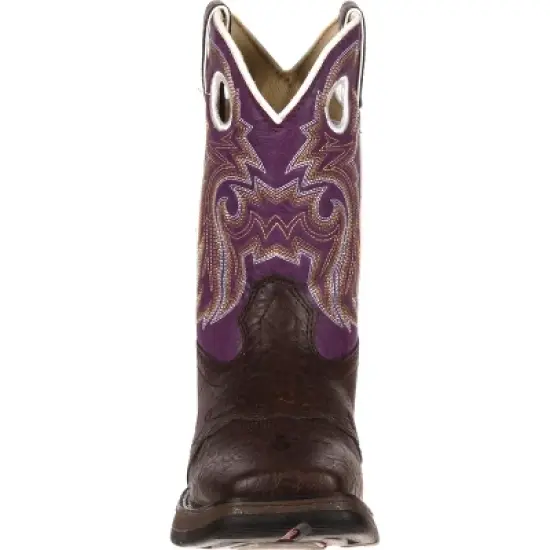 LIL' DURANGO Western Boot, BT286, Purple image {2}