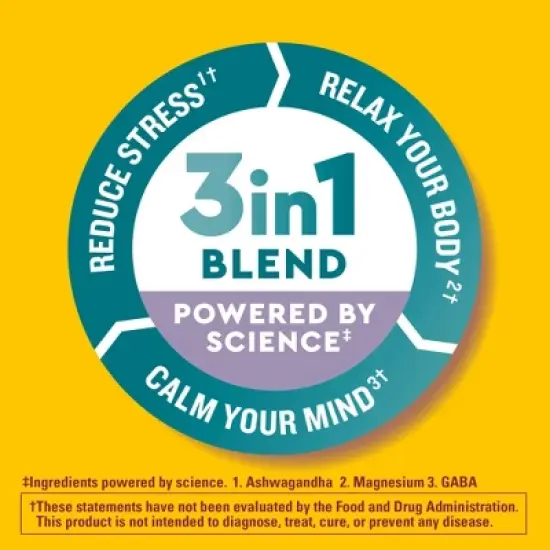 Nature Made Wellblends Calm Mind and Body Gummies - 38ct image {4}