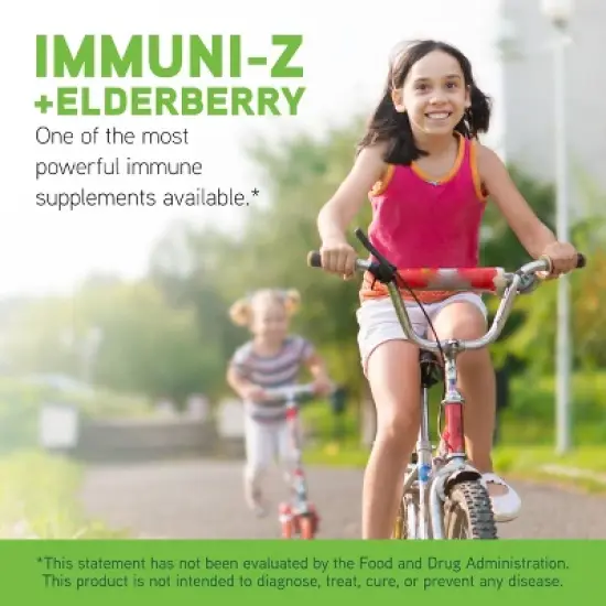 Little DaVinci Immuni-z + Elderberry - Kids Zinc Lozenge to Support Immune Health, Healthy Lungs and Throat Tissue* - Lemon Flavor - 60 Lozenges image {2}