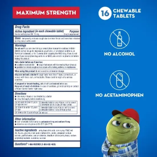 Mucinex Children's Cough Mighty Chews image {5}