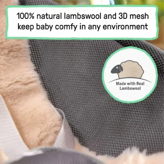 Ingenuity Every Season Rocking Baby Swing Seat - Wesley - Beige image {2}