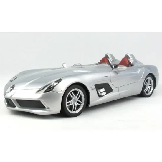 Ready! Set! Go! Link 1:12 RC Mercedes-Benz SLR Radio Remote Control Licensed Model Car - Black & Silver image {9}
