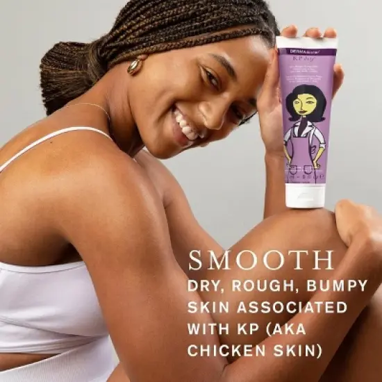 DERMAdoctor KP Moisturizing Lotion, dermatologist-formulated for keratosis pilaris. Treats dry, rough skin with 10% AHAs + PHAs, 8 oz. image {2}