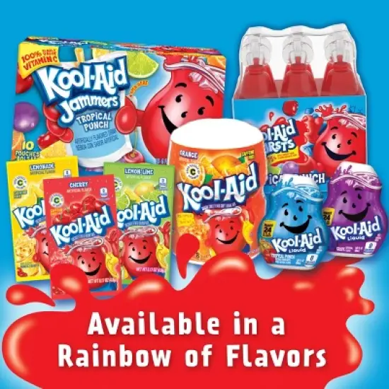 Kool-Aid Bursts Tropical Punch Juice Drink - 6pk/6.75 fl oz Bottles image {2}