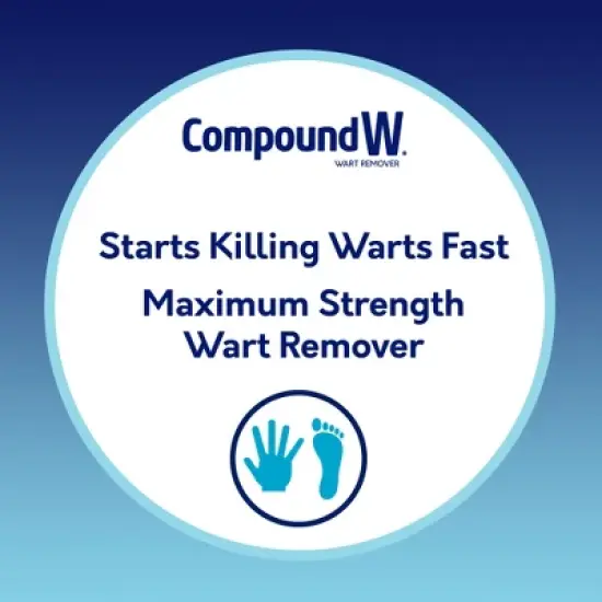 Compound W Maximum Strength One Step Invisible Wart Remover Strips - 14 ct image {2}
