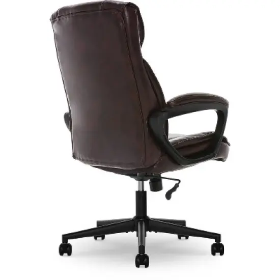 Style Hannah Office Chair Bonded Leather Comfort - Serta image {3}