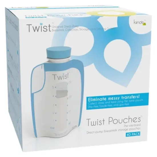 Kiinde 40ct Twist Breast Milk Storage Pouch image {5}