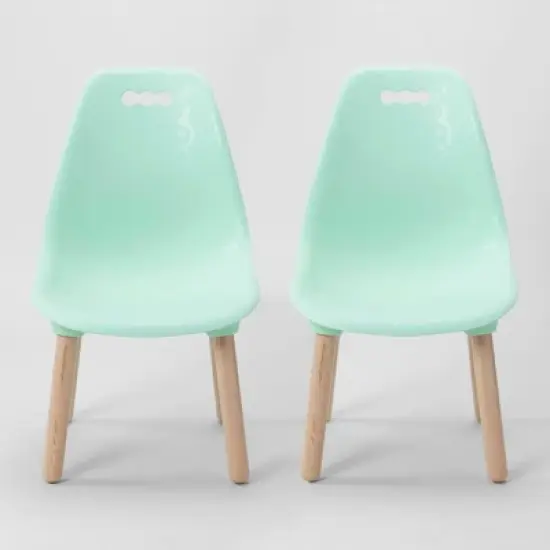 Set of 2 Kid Century Modern Kids' Chairs - B. Spaces image {7}