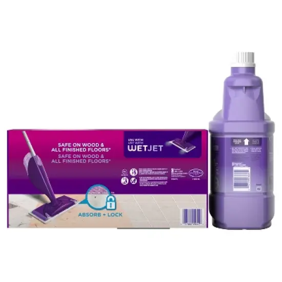 Swiffer WetJet Pad & Solution Bundle Pack - 12ct image {8}