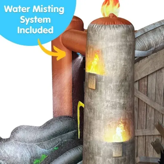 Jurassic World Bounce House with Water Slide and Pool image {6}