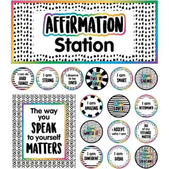 Carson Dellosa Education Affirmation Station Bulletin Board Set (32 pieces) image {5}