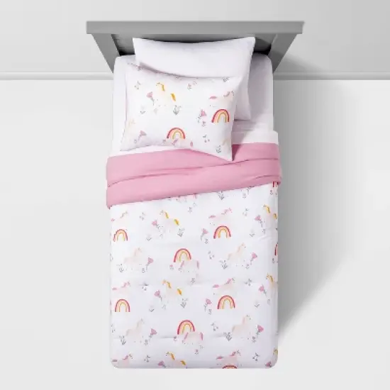 Unicorn Cotton Kids' Comforter Set - Pillowfort&trade; image {2}