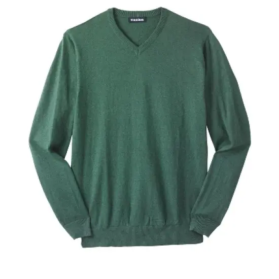 KingSize Men's Big & Tall Lightweight V-Neck Sweater image {5}