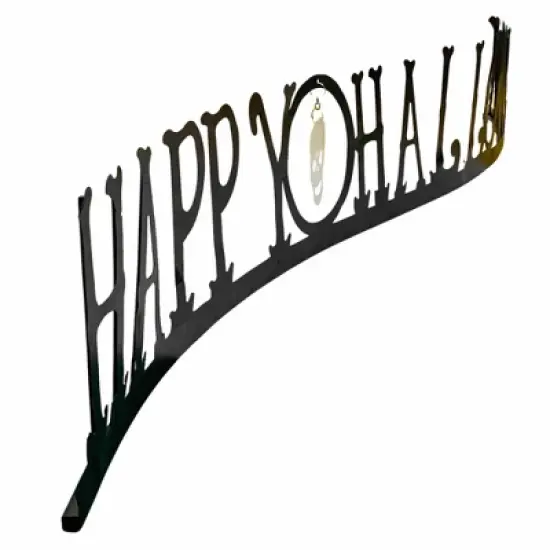 C & F 6.25 In Happy Halloween Centerpiece Halloween Seasonal Tabletop , Lightweight Halloween Decor Tabletop Decor (1PC) image {2}