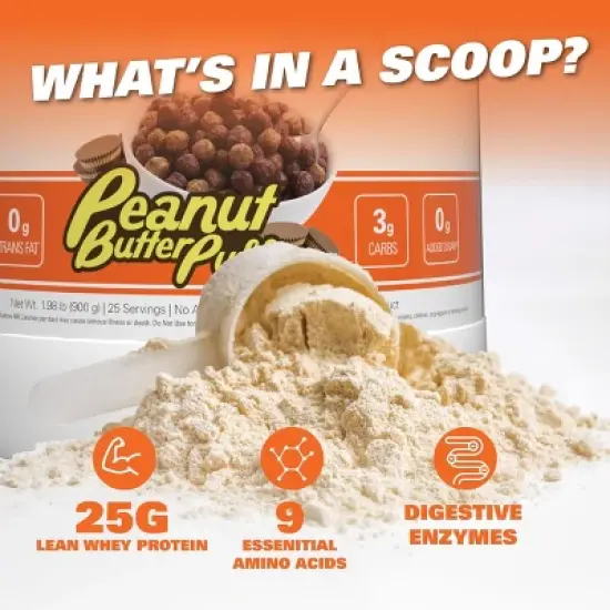 EHPlabs OxyWhey Whey Protein Isolate Powder - 25g of Sugar Free Whey Protein Powder, Meal Replacement Shake - 25 Serves (Peanut Butter) image {4}