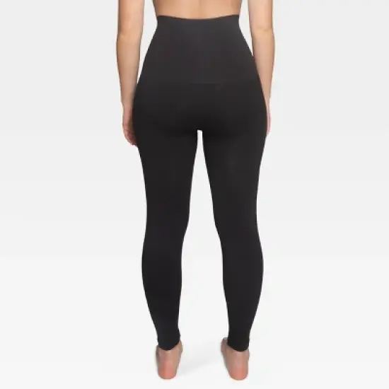 Belly Bandit Postpartum Slim Straight Compression Maternity Leggings - Black L image {4}