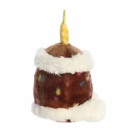 Aurora Mini Choco B'day Cake Palm Pals Adorable Stuffed Animal Brown 5" image {2}