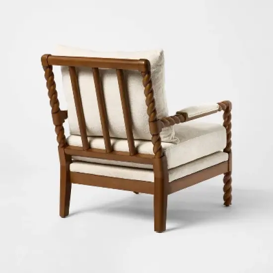 Braided Accent Chair Natural - Threshold&trade; designed with Studio McGee image {3}