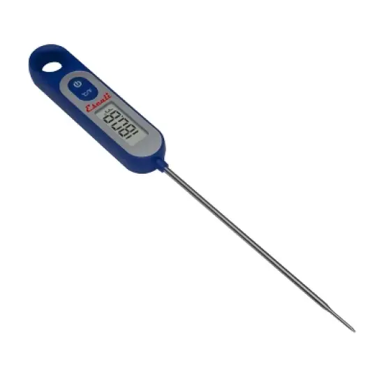 Escali Digital Long Stem Thermometer Blue: Instant Read Kitchen & Cooking Thermometer with Digital Display image {4}