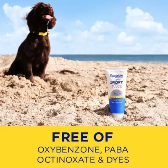 Coppertone Sport Face Lotion - SPF 60+ - 2.5 fl oz image {11}