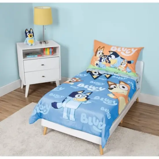 Bluey Kids' 4pc Toddler Bed Set image {8}