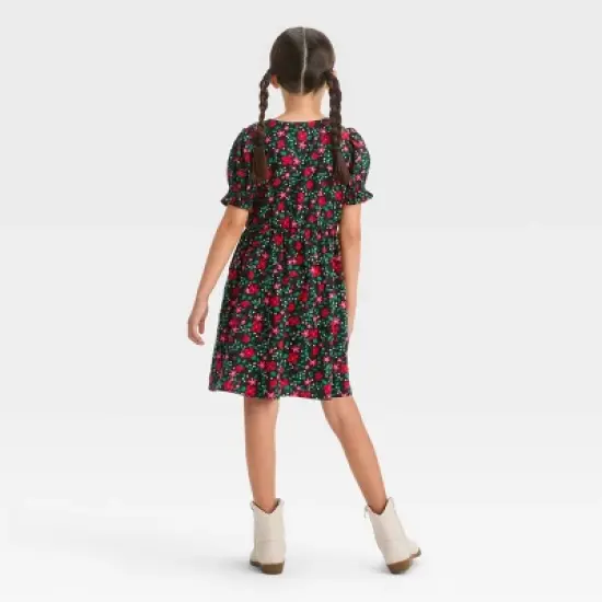 Girls' Short Sleeve Woven Dress - Cat & Jack&trade; image {1}