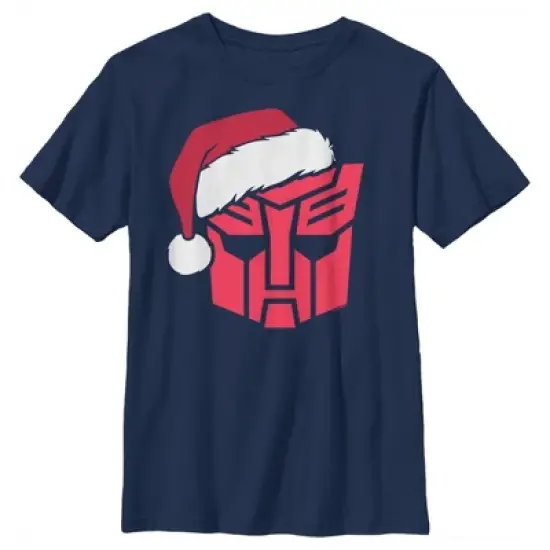 Boy's Transformers Autobot Santa T-Shirt image {3}