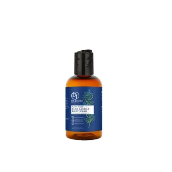 DR.JACOBS NATURALS Natural Plant-Based Castile Peppermint Body Wash-Hypoallergenic-Dermatologist tested-Sulfate-Free image {5}