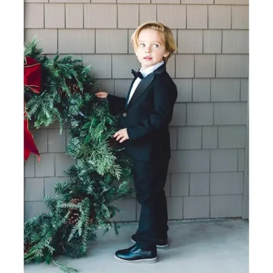 Hope & Henry Boys' Tuxedo Pant, Kids image {5}