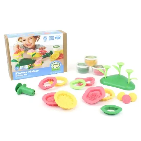 Green Toys Flower Maker Dough Set image {2}