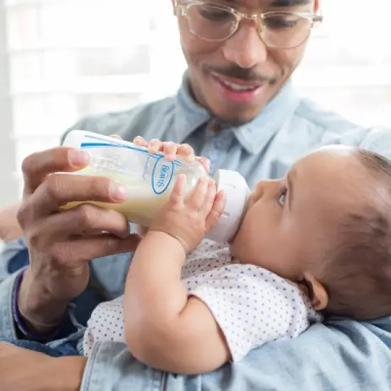 Dr. Brown's Anti-Colic Wide-Neck Options+ Baby Bottle 0m+ - 9oz/3pk image {10}