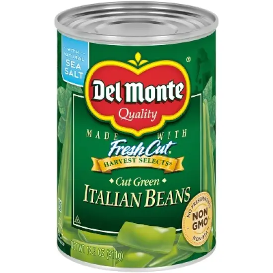 Del Monte Cut Italian Green Beans - 14.5oz image {4}