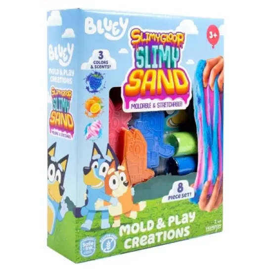 Bluey SlimyGloop Slimy Sand Mold & Play Creations image {4}