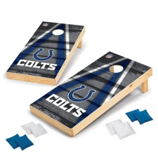 NFL Indianapolis Colts 2'x4' Cornhole Board - Gray image {4}
