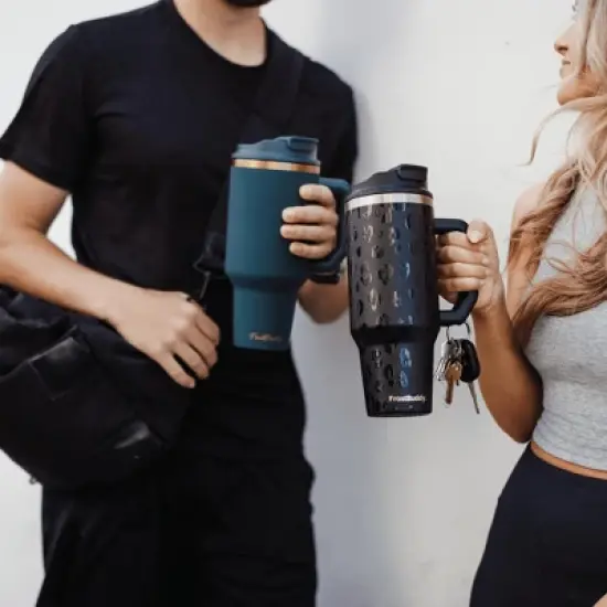 FrostBuddy Thicc Buddy Insulated Tumbler | Available in 40oz & 50oz Sizes | Stainless Steel + Chapstick Holder image {4}