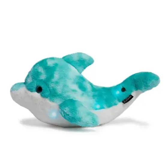 FAO Schwarz 17" Glow Brights LED with Sound Dolphin Toy Plush image {4}