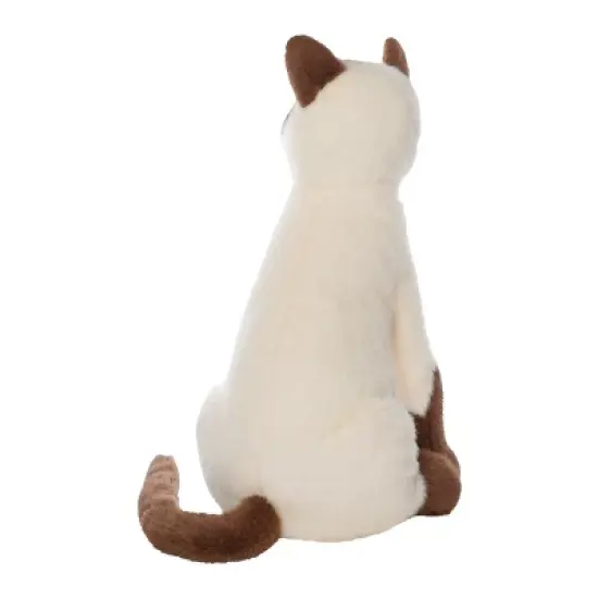 Manhattan Toy Imaginaries Siamese Cat 13.5" Children's Picture Book Stuffed Animal Companion image {3}