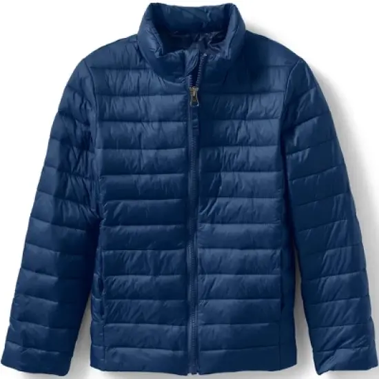 Lands' End Kids Insulated Down Alternative ThermoPlume Jacket image {3}