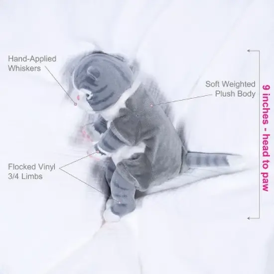 Paradise Galleries Furever Babies Tabby Kitten image {5}