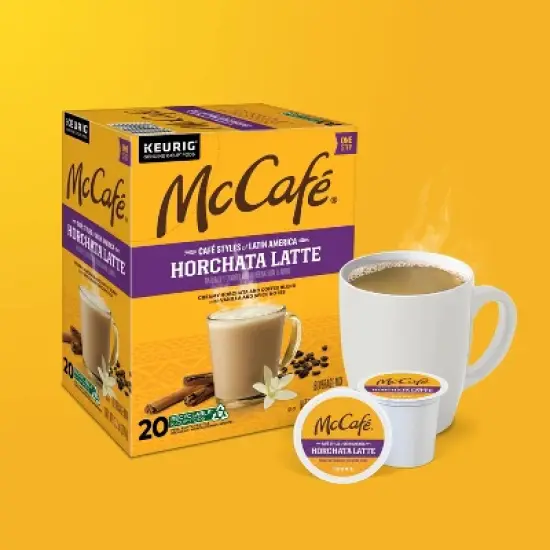 McCafe Horchata Medium Roast Latte K-Cup Pods - 20ct image {2}