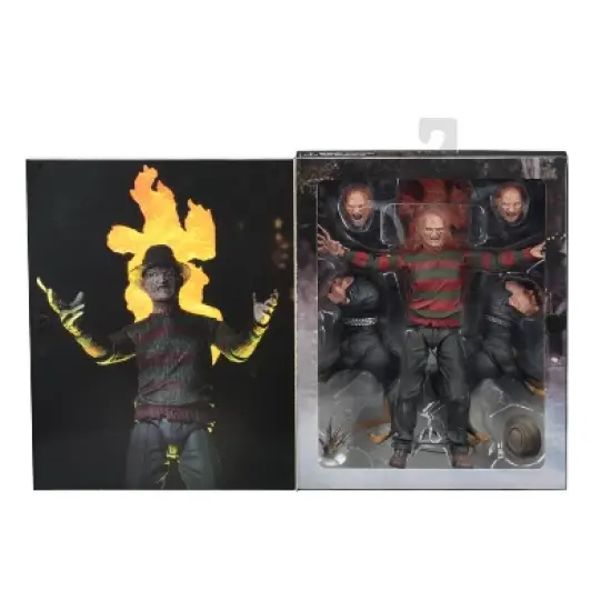 A Nightmare on Elm Street 2: Freddy's Revengs Ultimate Freddy Krueger 7" Action Figure & Accessories image {3}