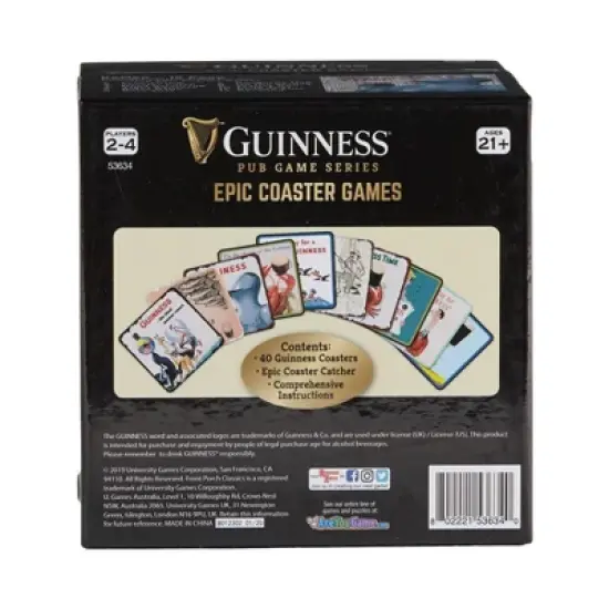 University Games Guinness Pub Game Series - Epic Coaster Board Game image {3}