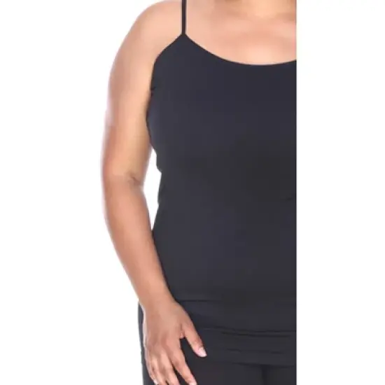 Women's Plus Size Tank Top - One Size Fits Most Plus - White Mark image {2}
