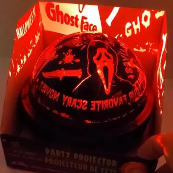 Funworld Scream Ghost Face Halloween Scene Party Projector image {1}