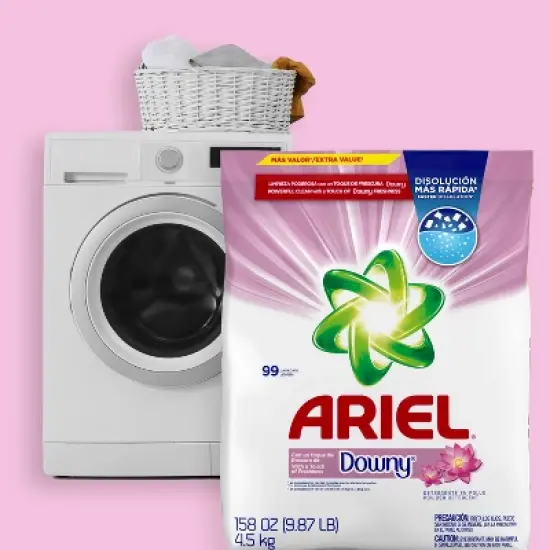 Ariel with a Touch of Downy Freshness Powder Laundry Detergent - 158oz image {1}