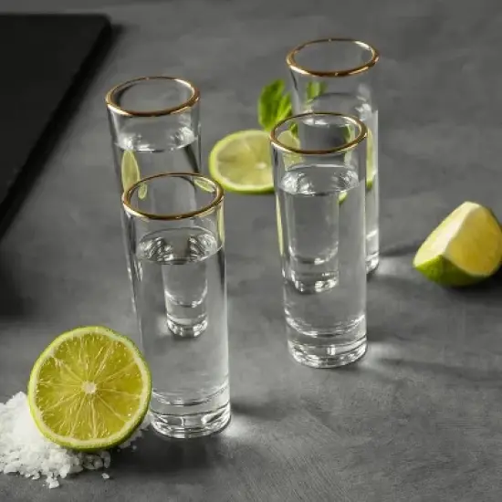 (2 pack) 4-Piece 2 fl oz Shot Glass Set image {3}