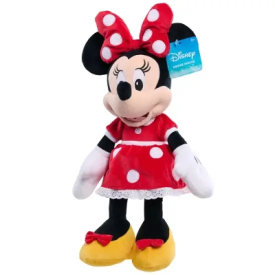 Disney Minnie Red Plush: Polyester Stuffed Mouse Character image {4}