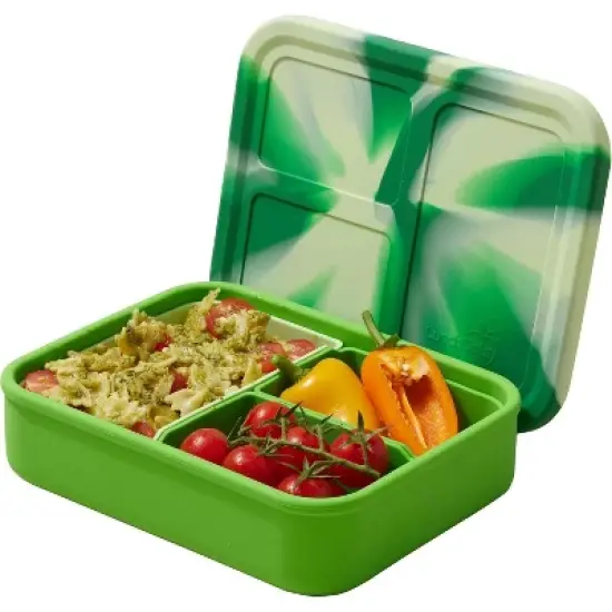 LunchBots Large Silicone Build-a-Bento Box image {11}