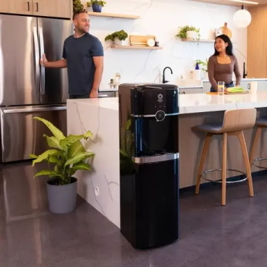 Primo Water Bottom Loading Pro Plus 3 Temp Water Dispenser with Smart Touch Technology: Freestanding 5 Gallon Hot & Cold Water Cooler Dispenser image {2}